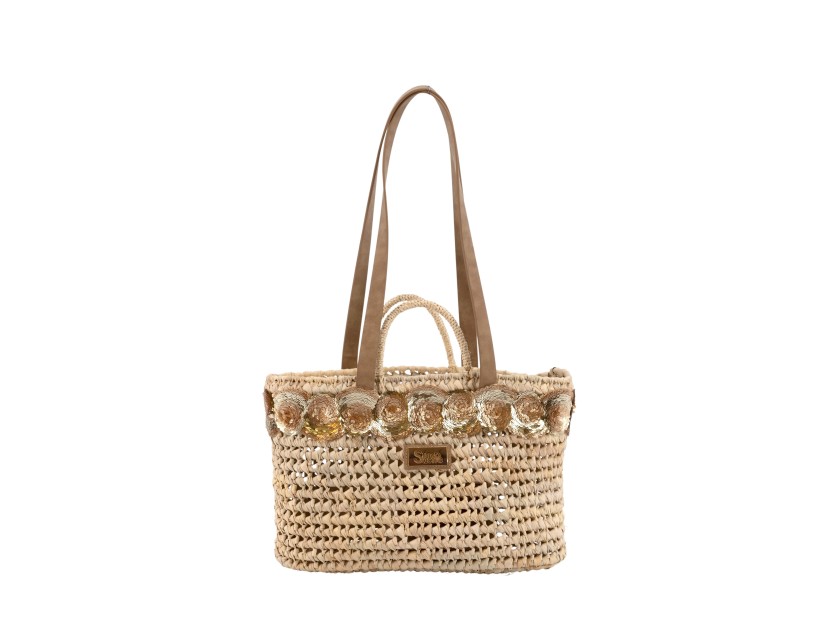 Bolso de palma bandolera GRETA